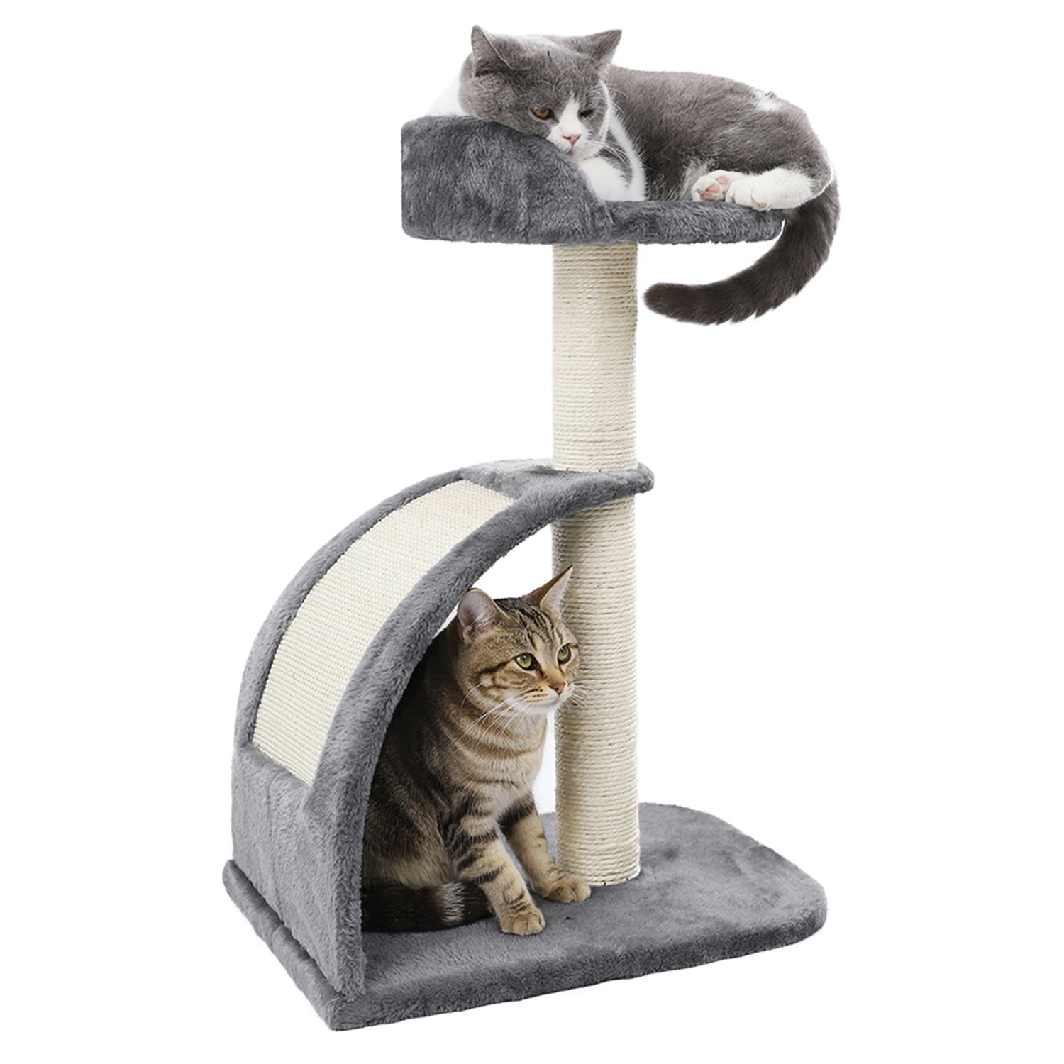 Pefilos Cat Scratch Post for Large Cats Tree Cat Scratching Posts for Indoor Cats Cat Scratching for Furniture Tall Cat Scratcher Posts Toy, Gray Pefilos Cat Scratch Post for Large Cats Tree Cat Scratching Posts for Indoor Cats Cat Scratching for Furniture Tall Cat Scratcher Posts Toy, Gray
