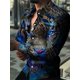 thumbnail image 1 of Camisa de hombre Camisa gráfica Animal Tigre Estampado 3D Exterior Casual Manga larga Botones Ropa Moda Casual Cómoda, 1 of 6