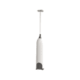 thumbnail image 5 of Batidora eléctrica para huevos, batidora de cocina, batidora de alimentos, batidora de café, capuchino, batidora, batidora, color blanco y negro, 5 of 5