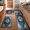 thumbnail image 2 of Kitchen Rugs Sets of 3 Non Slip Washable Kitchen Mats for Floor, Waterproof Kitchen Runner Rug, Floor Mat Carpet for Entryway, Laundry, Sink, Hallway, Bathroom, 2 of 12