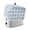 Blue, variant on Toaster Cover 4 Slice, Blue Checkered Dustproof Bakeware Oven Protector with Top Hook, Blue White Buffalo Plaid Waterproof Small Kitchen Appliance Toasters Dust Cover, 12"x11"x8"