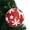Red, variant on Christmas Tree Lights Foam Ball Pendant Snow Scene Accent