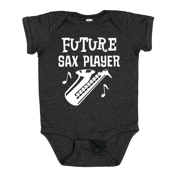 Inktastic Future Saxophone Player Childs Music Boys or Girls Baby Bodysuit