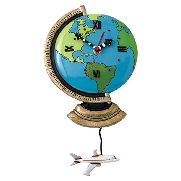 Allen Designs Globe Pendulum Clock