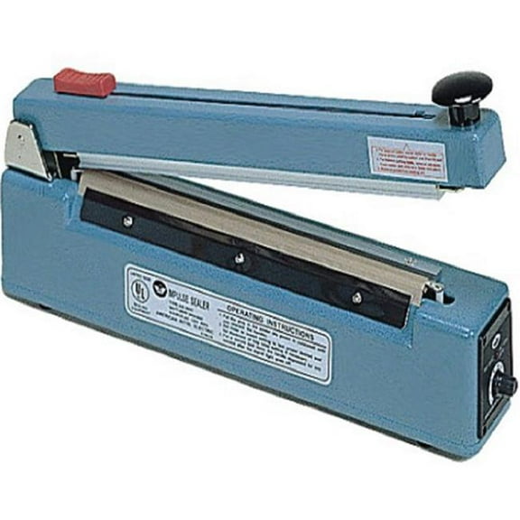 American International Electric AIE-505C 20 in. Hand Impulse Sealer with 5 mm Seal & Cutter