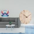 thumbnail image 2 of Escultura De Cisne Acrílico, Centro De Mesa Con Reloj De Pared De Madera Maciza, Diseño Creativo, Regalo Para Estantería De Oficina Y Decoración De Restaurante., 2 of 8