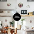 thumbnail image 4 of Custom Wall Clock,Personalized Wood Clock add Your Photo/Text,Customizable Silent Round Decoration for Kitchen Bathroom 10inch, 4 of 10