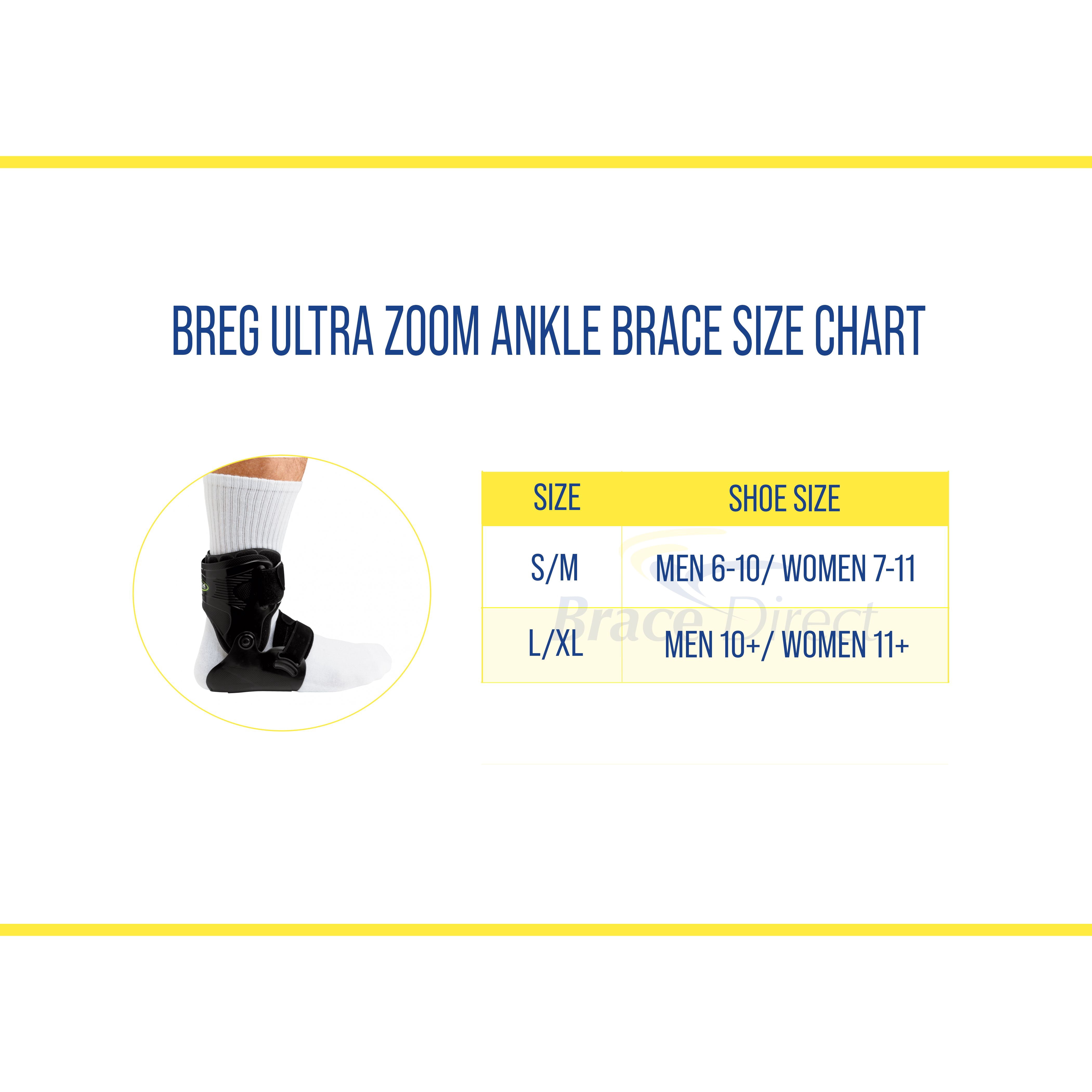 Breg Ultra Zoom Stabilizing Ankle Brace L1902