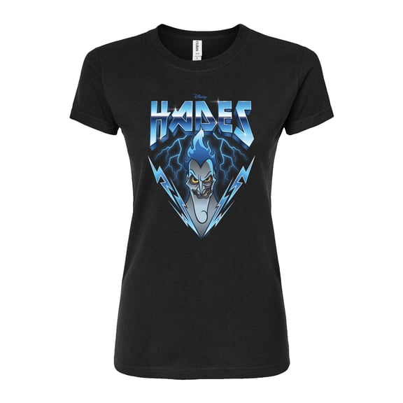 Disney Villains - Hades Glam Rock - Juniors Fitted Graphic T-Shirt