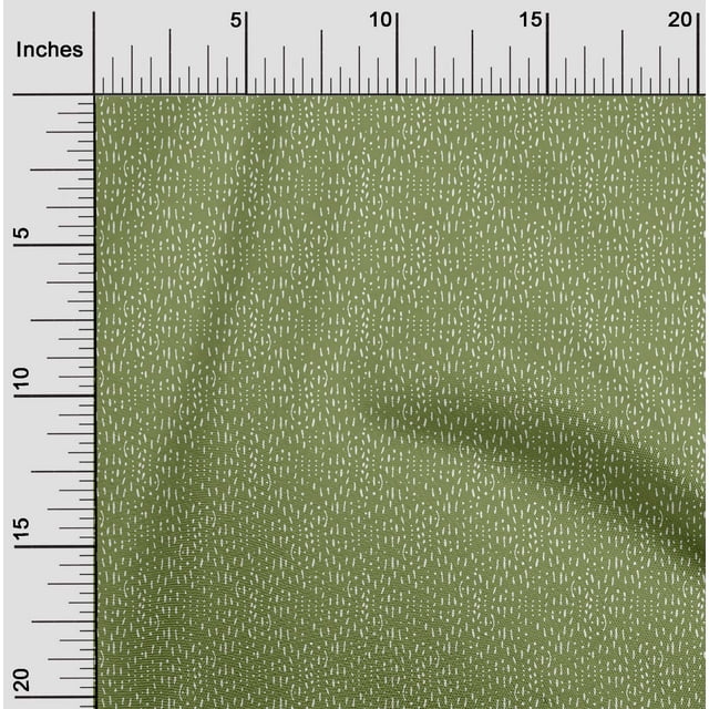 oneOone Cotton Poplin Fabric Brush Stroke Block Decor Fabric Printed BTY 56 Inch Wide