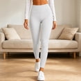 thumbnail image 6 of fatyb Plus Size Leggings for Women High Waisted Soft Yoga Pants Stretch Womens Comfort Workout Pants, 6 of 7