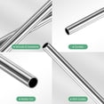 thumbnail image 2 of 250mm 304 Stainless Steel Tube, 2mm OD 0.3mm Wall Thickness Seamless Stainless Steel Tubing, Metal Straight Pipe [0.08x0.012x10IN], 2 of 7