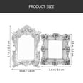 thumbnail image 2 of Frame Picture Photo Antique Resin Mini Frames Hanging Wall Display Jewelry Gothic Retro Photography Style Diy Tiny, 2 of 9