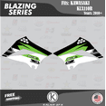 thumbnail image 2 of Kalair GFX Graphics Kit for Kawasaki KLX110 (2010-2023) Blazing Series, 2 of 5