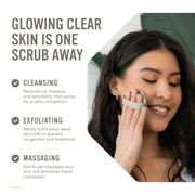 Sud Scrub® Silicone Face Scrubber, Gentle Face Exfoliator For Sensitive Skin, Facial Cleansing Brush For Acne, Clay
