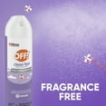 thumbnail image 6 of OFF! Clean Feel Insect Repellent 1, Aerosol Mosquito & Bug Spray with Picaridin, 7.5 oz, 6 of 19