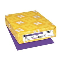Astrobrights Card Stock, 8-1/2 x 11 Inches, Gravity Grape, Pack of 250
