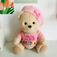 thumbnail image 3 of Nuevo oso de peluche de 30 cm hecho a mano de alta calidad, súper suave, divertido, que se puede transformar y usar ropa, muñeco creativo para niños, regalos de cumpleaños, 3 of 5