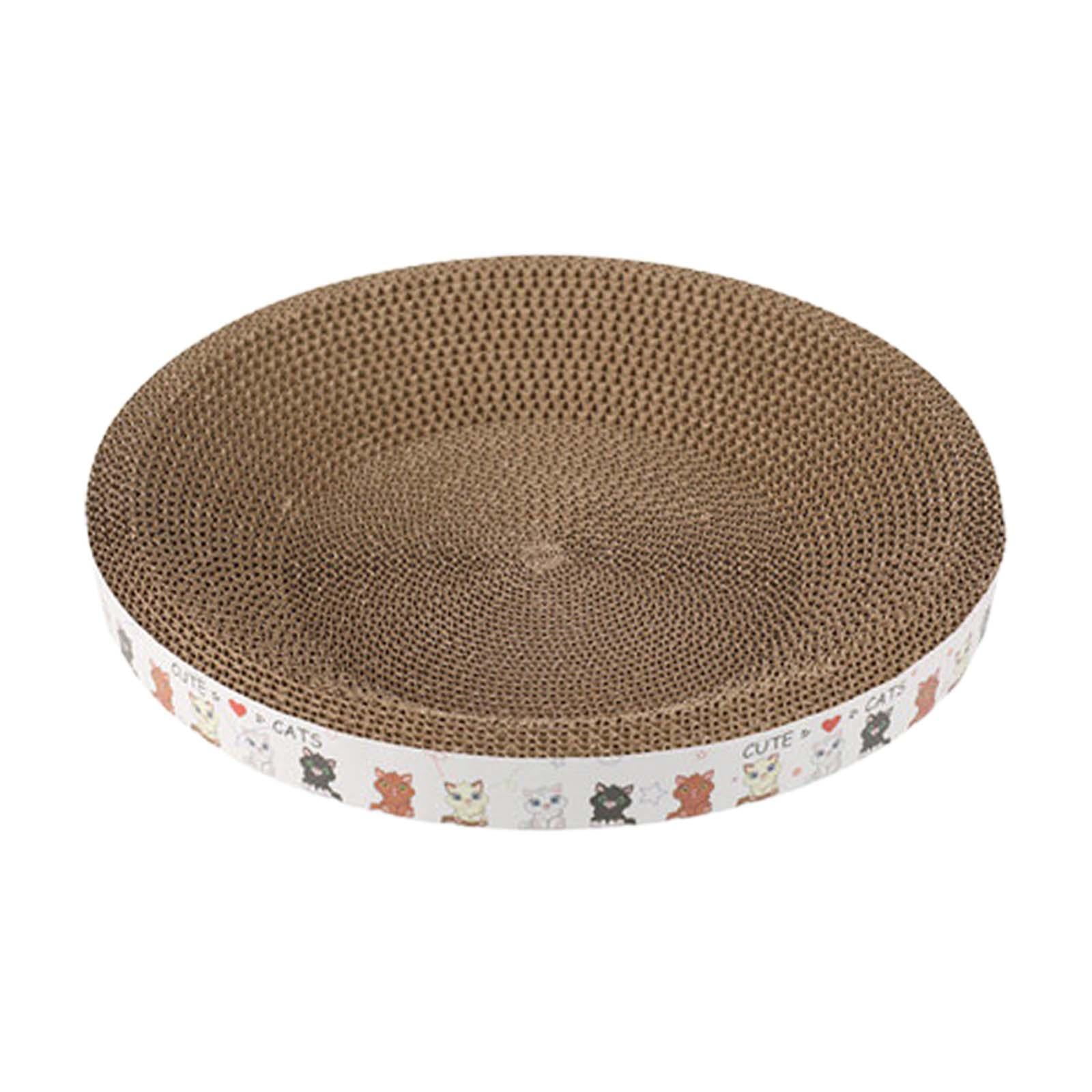 Bvdfgk Cat Scratch Pad Cat Pattern Furniture Protector Durable Lounge Bed Cat Scratcher L