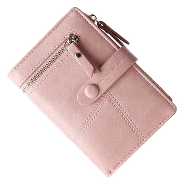Unbranded 1Pc Portable Women’s Purse Wallet PU Pouch for Change and Small Items