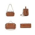 thumbnail image 5 of MKF Collection Fortuna Women’s Vegan Leather Vanity Crossbody Purse by Mia K- Green, 5 of 7