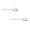Z+Silver, variant on ZFSBZBS Stainless Steel Cooking Spoon, Serving Spoons for Mixing, Serving Spoons for Buffet, Serving Spoon,Silver,7.9 inx1.8 in