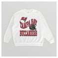 thumbnail image 4 of Women's Gameday Couture  White Tampa Bay Buccaneers Oversized Hard Earned Premium Fleece Pullover Sweatshirt, 4 of 4
