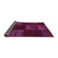 thumbnail image 2 of Ahgly Company Indoor Rectangle Patchwork Purple Transitional Area Rugs, 5' x 8', 2 of 4