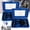 bule-2pcs, variant on 10Pcs Heavy Duty Blind Hole Bearing Puller Tool Set, Internal Bearing Removal Kit with Slide Hammer, Split Collet Extractor Tools, 8-25mm Split Collet Extractors for Motorcycle Bicycle (Bule)