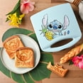 thumbnail image 4 of Disney Lilo & Stitch Sandwich Maker - Dual Sandwich Maker - Disney Kitchen Appliances - Features Non-Stick Cooking Plates - Panini Machine - Imprints Mickey Mouse Image, 4 of 8
