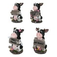 thumbnail image 6 of Ebros Gift Farm Bovine Cow Sisters 3.75” Adorable Resin Figurines, Set of 4, 6 of 9