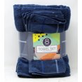 thumbnail image 1 of Town & Country Living Towel Set Bath and Wash Blue, 1 of 1