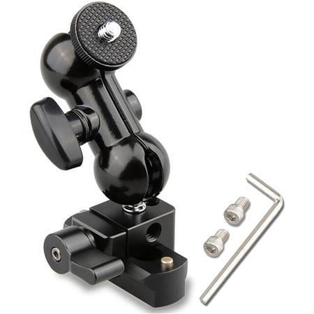 UPC: 0619125205254 | NATO Lock Mini Ball Head  Black Wingnut
