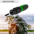 thumbnail image 3 of Protector de guardabarros de aleación de aluminio de 10mm para motocicleta, slider de marco, protección contra choques, 40mm, 185mm, verde, 1 Pc, 3 of 7