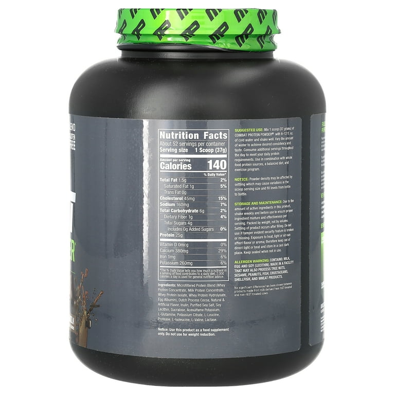 【新品】COMBAT Protein Powder 2722g Combat Protein Powder | Multi-Source Protein Blend for