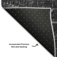 thumbnail image 5 of Addison Rugs Mayfield Premium Machine Washable Transitional Ombre Khaki Rectangle Rug, 5' x 7'6", 5 of 6