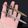 thumbnail image 3 of Juego Dark Souls Llavero Caballero Sol Escudo Ornstein Artorias Espada Smough Martillo Llavero Colgante Joyería Cosplay, 3 of 5