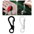 thumbnail image 2 of Aellinatey 10Pcs Paracord Carabiner Clip Spring Snap Keyring Hook Small Carabiner Clip, 2 of 16