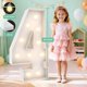 thumbnail image 3 of Marquee Light Up Numbers Teebloom de 3 pies con bolsa de agua pesada, 3 of 6
