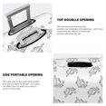 thumbnail image 3 of Rateoe Turtle Printed Luggage Cover, Suitcase Protector Fits 18-32 Inch Luggage-Large, 3 of 7