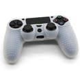 thumbnail image 2 of Funda de silicona Funda de silicona antideslizante para controlador de juego PS4 PS4 PRO (blanco) Hugtrwg Para estrenar, 2 of 6