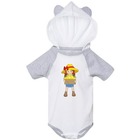 

Inktastic Farming Girl with Crate of Lemons Gift Baby Girl Bodysuit
