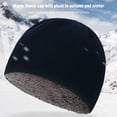 thumbnail image 4 of Hunting Solid Color Men Women Ski Baggy Hat Bonnet Windproof Skullcap Military Tactical Cap Plush Fleece Hats Hiking Caps C, 4 of 8