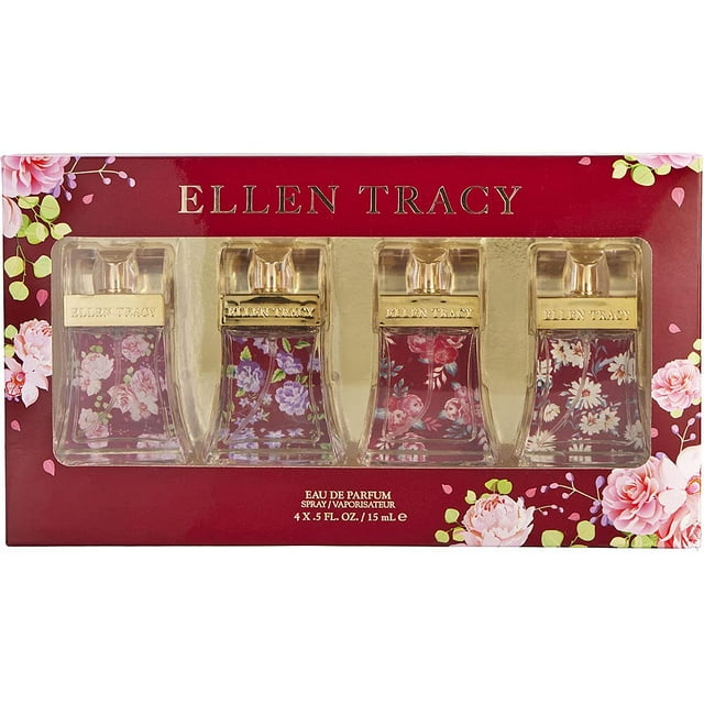 Perfume ELLEN TRACY VARIETY, 4 unidades, Eau de Parfum, 15 ml, para mujer