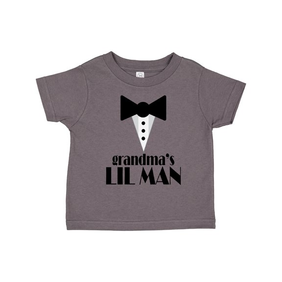 Inktastic Grandma's Lil Man Boys Toddler T-Shirt