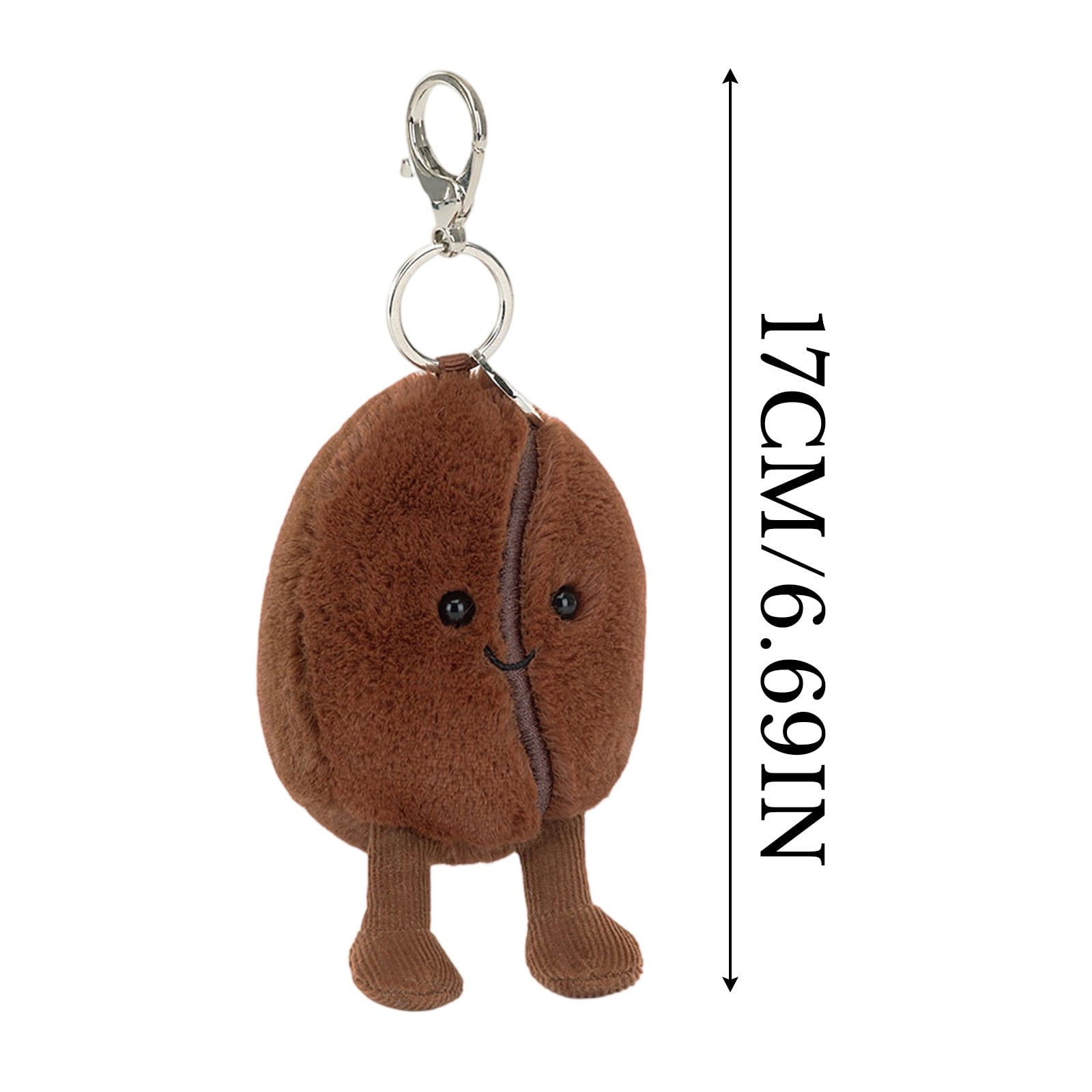 6.69in Amuseables Coffee Bean Bag Charm 2036 Back-to-school Season