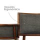 thumbnail image 4 of Silla de Comedor Paris de Lino Minimalista Contemporánea ilios innova paris gris oscuro, 4 of 9