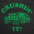 thumbnail image 2 of Toddler Funny T Shirts Crushin It Sarcastic Garbage Truck Graphic Novelty Tee for Young Kids, 2 of 8