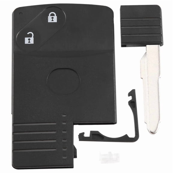 2 Button Smart Card Remote Key Shell Case for 5 6 -7 -9 RX8 Miata
