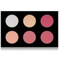 thumbnail image 5 of SHANY Shimmer & Matte Blush/Highlighter Face Palette - Layer 4 - Refill for the 6 Layer Mini Masterpiece Collection Makeup Set, 5 of 5